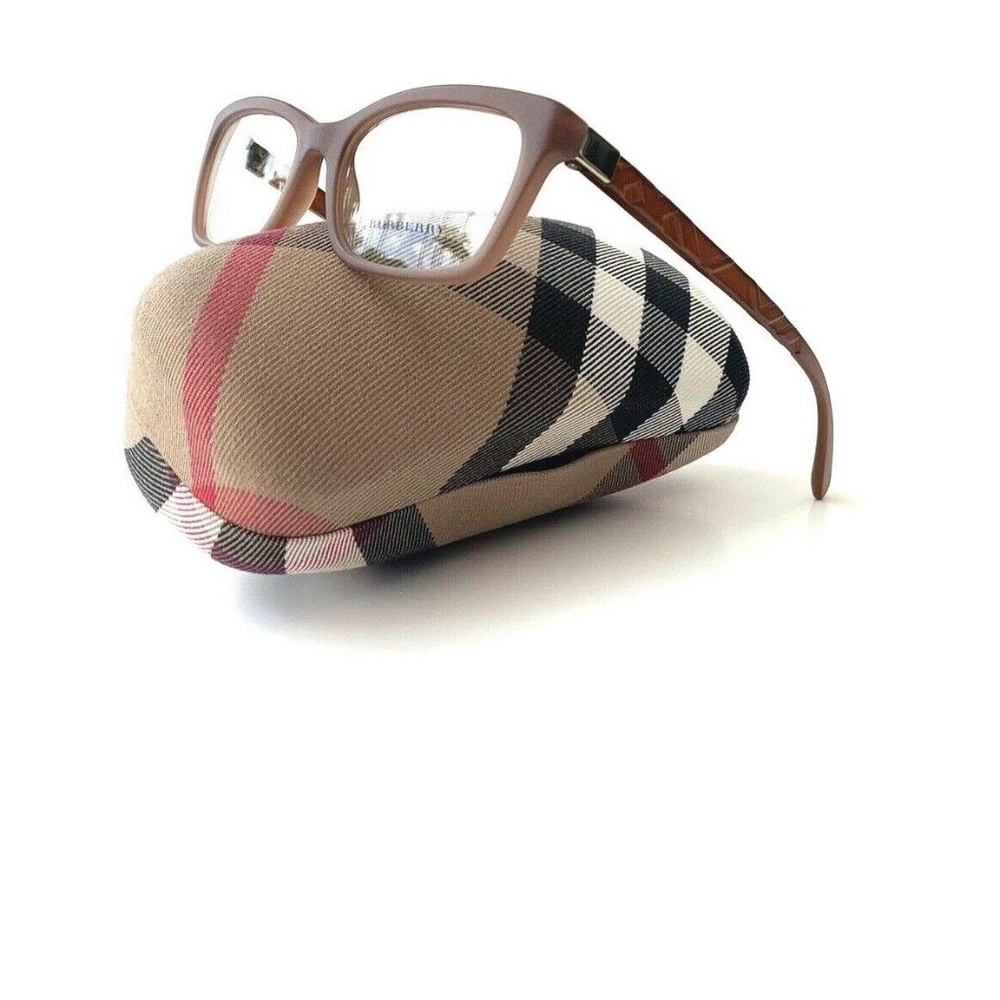 New Burberry Frames Matte Brown Acetate B2220 3575 52 17 140 Women's Glasses